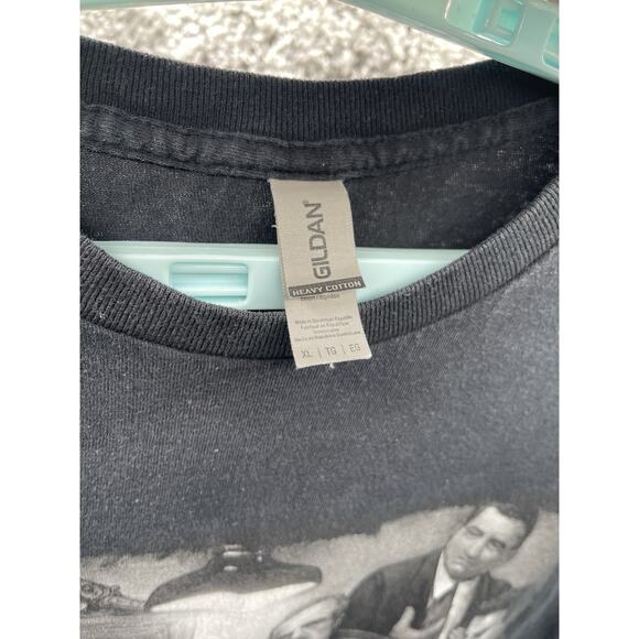 Mens Art T Shirt Black Mob Mafia Movies Godfather Scarface Casual XLarge - Picture 10 of 11